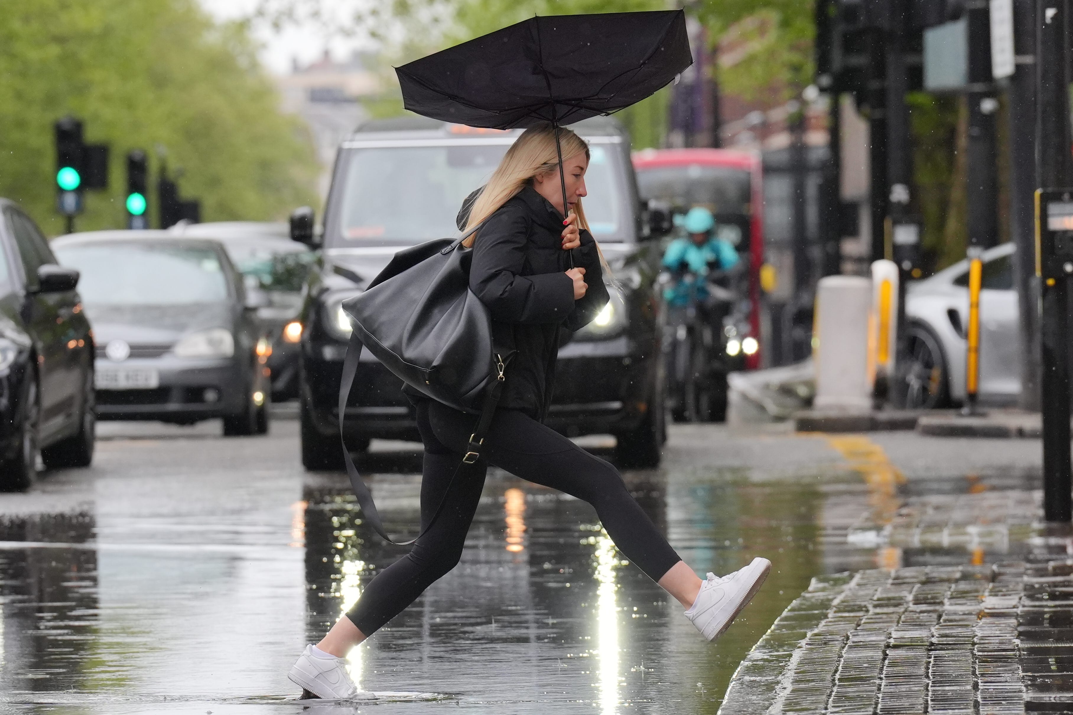 Flood warnings were issued across the UK on Sunday