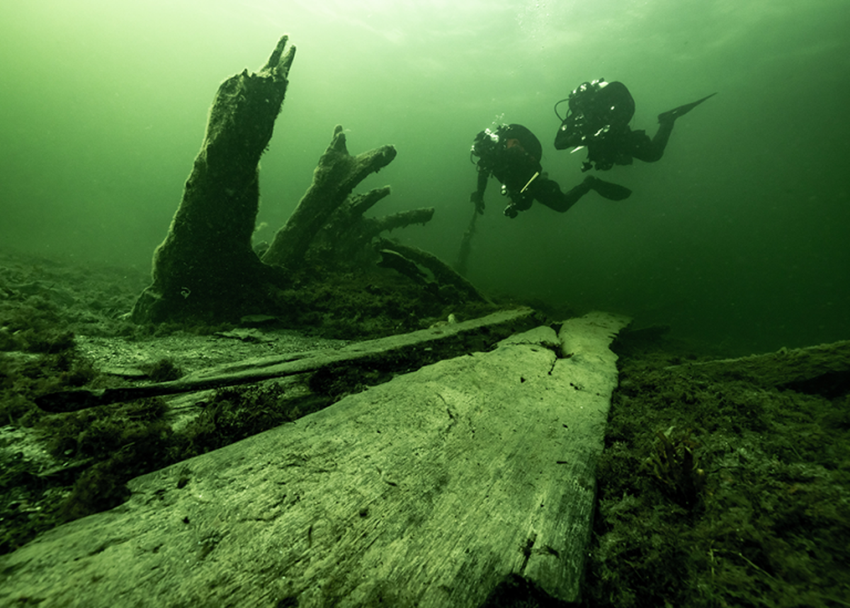 Archaeologists find unique weapons chest on 15th-century shipwreck off Sweden