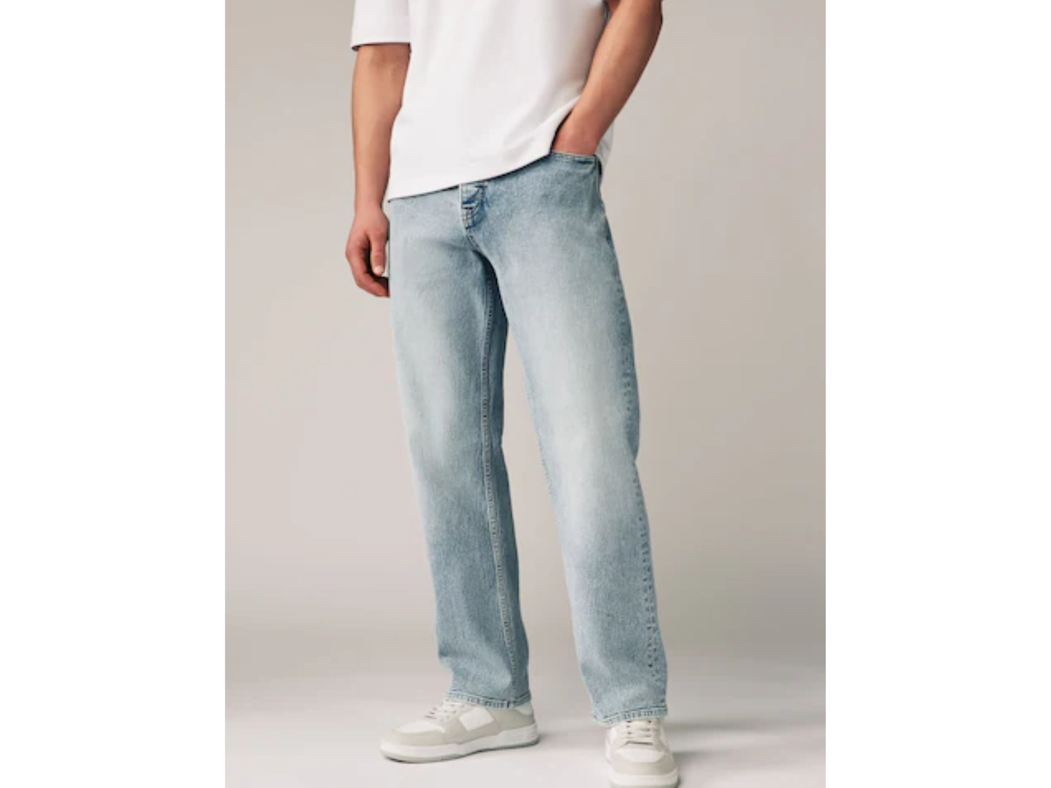 Next relaxed vintage stretch authentic jeans