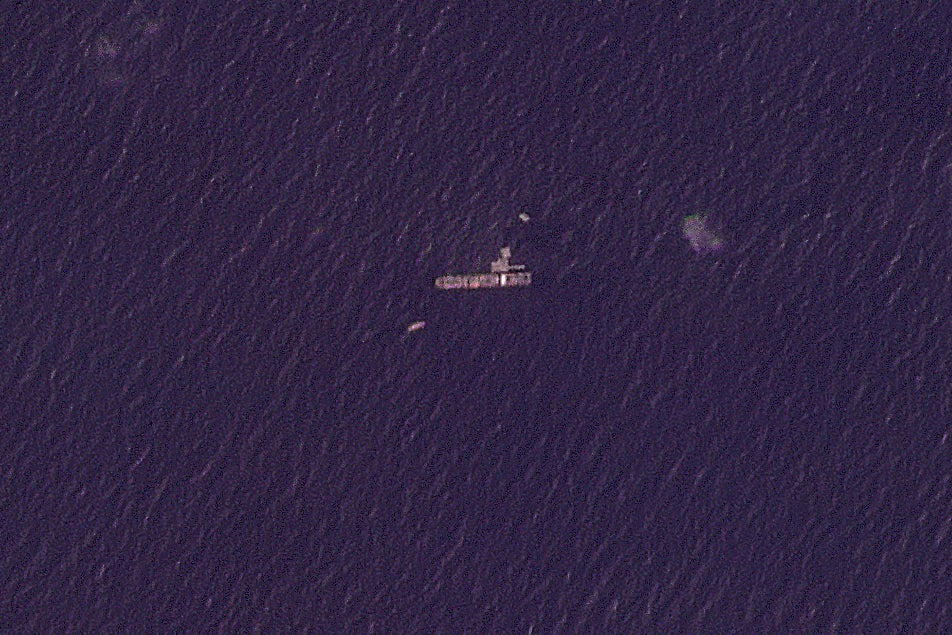 Israel Palestinians Aid Port