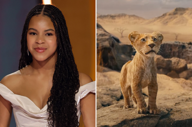 <p>Blue Ivy Carter and ‘Mufasa: The Lion King’</p>