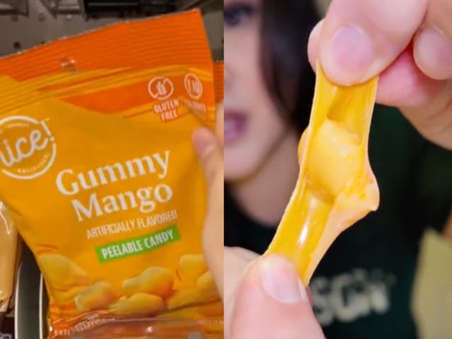 <p>Walgreens can’t keep their viral mango peelable gummies in stock </p>
