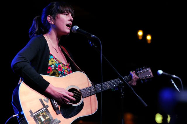 <p>Singer Madi Diaz took to Twitter to show the damage to the vintage instrument  </p>