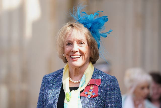 Dame Esther Rantzen’s name was mentioned with warmth a number of times during the parliamentary debate on assisted dying (Kirsty O’Connor/PA)