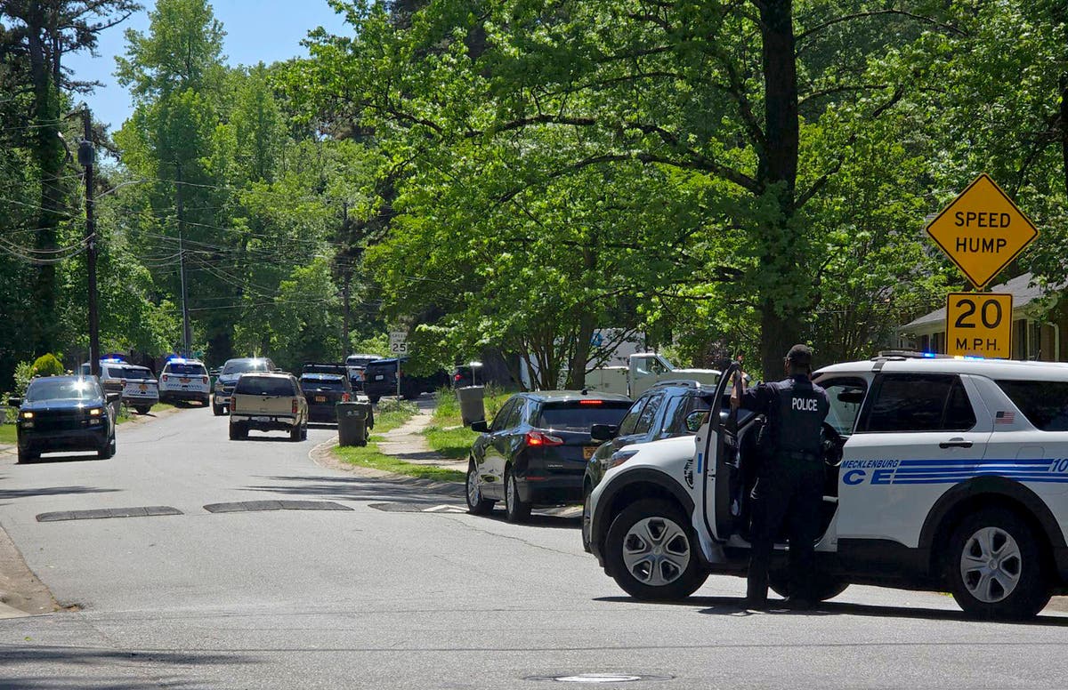 Numerous law enforcement officers have been struck by gunfire in a North Carolina city, police say