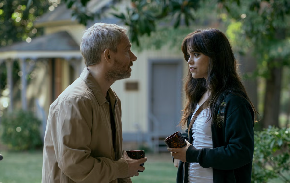 Martin Freeman breaks silence on backlash over 31-year age gap with Miller&rsquo;s Girl co-star Jenna Ortega