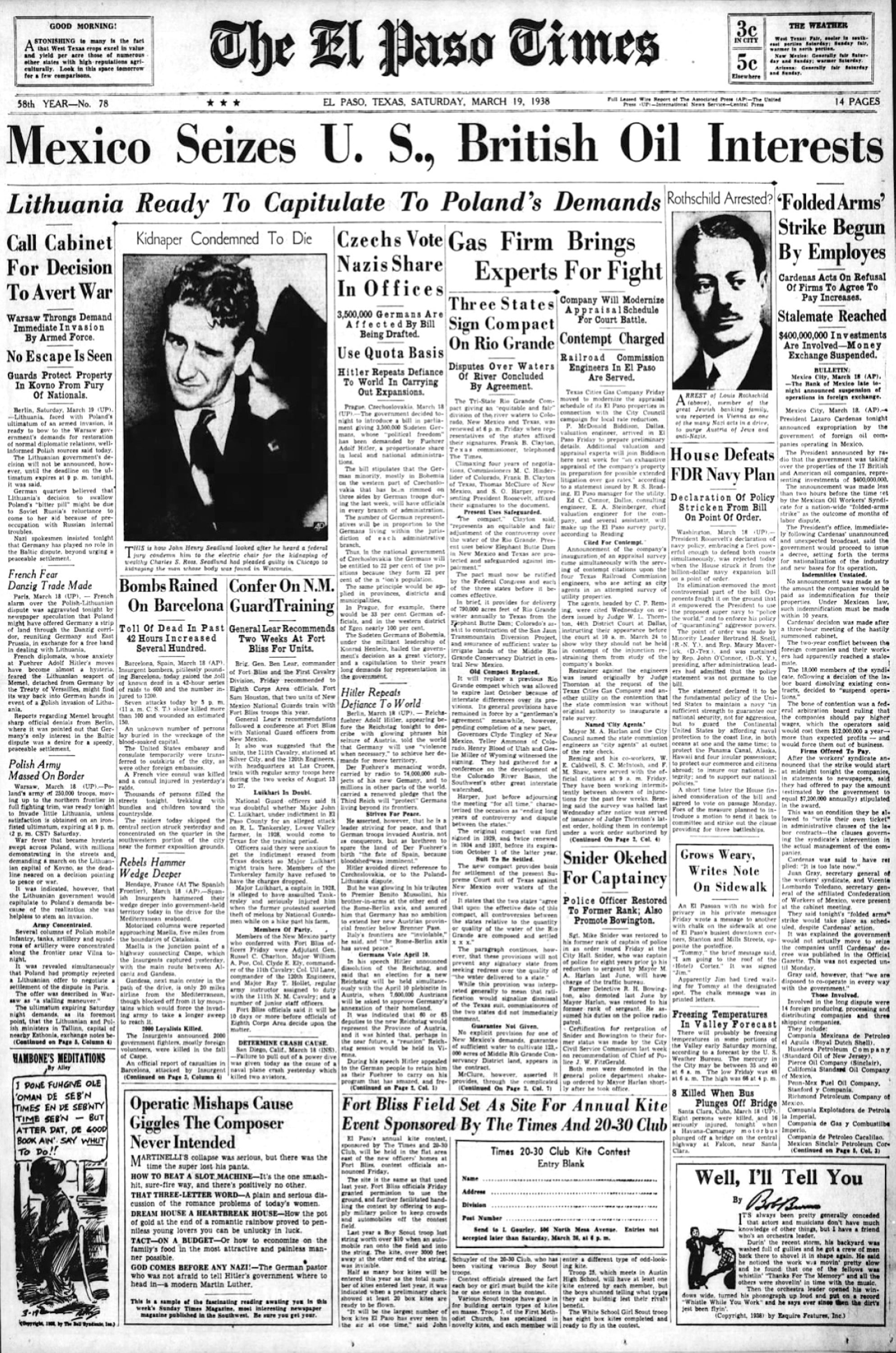 AP Was There Mexican Oil Seizure