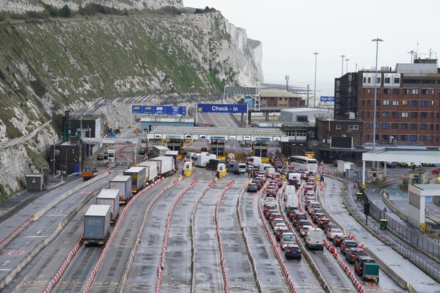 Importers have warned that new checks at the Port of Dover could push up food prices and reduce consumer choice (Gareth Fuller/PA)