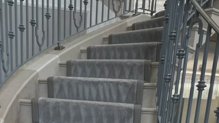 <p>Coleen Rooney gives glimpse into £20million Cheshire mansion as she employs celebrity cleaning service.</p>