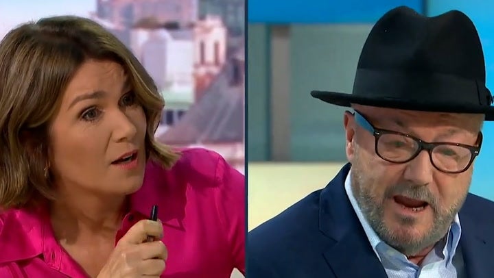 <p>George Galloway clashes with Good Morning Britain’s Susanna Reid.</p>