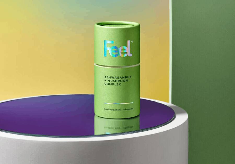 Feel’s blend also includes 3 adaptogenic functional mushrooms – boasting a host of benefits from deep clarity, to natural calming properties