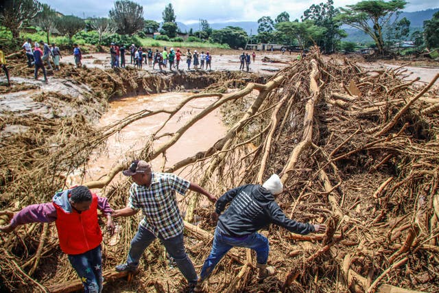 APTOPIX Kenya Dam Bursts