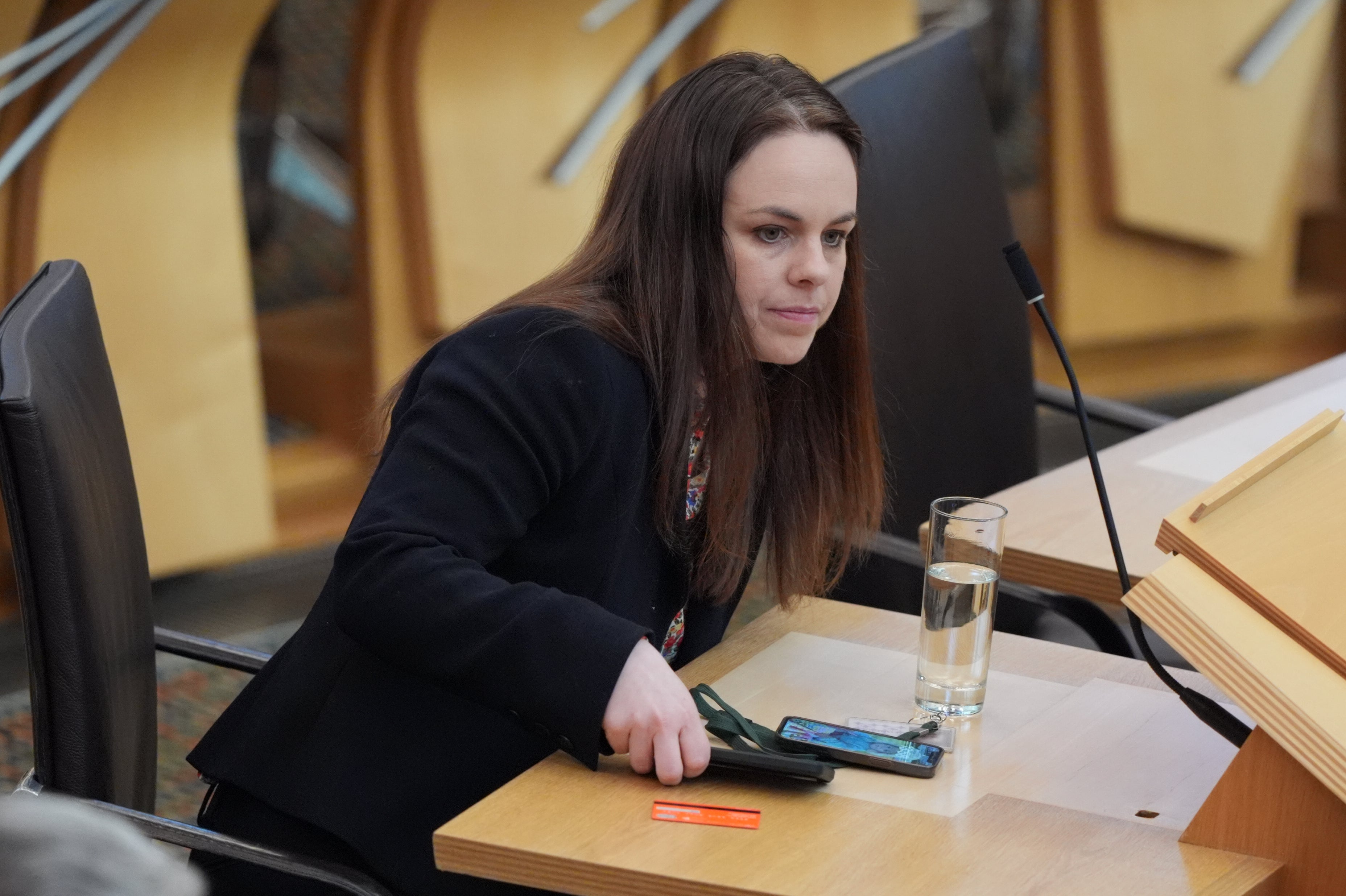 <p>Kate Forbes will not stand as SNP leader </p>