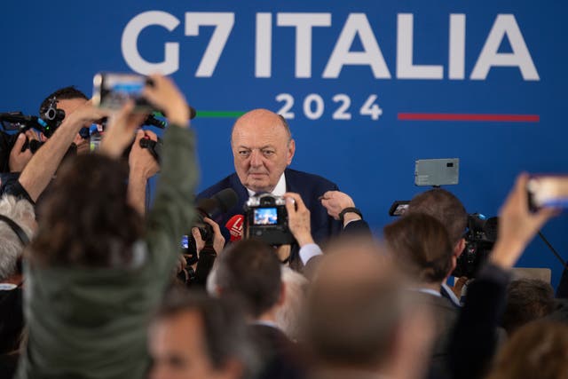 Italy G7 Climate