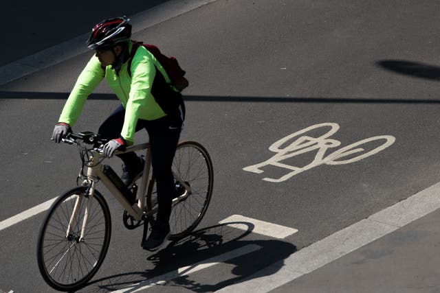 Campaigners claim the Government unlawfully cut its investment plans for active travel (Aaron Chown/PA)