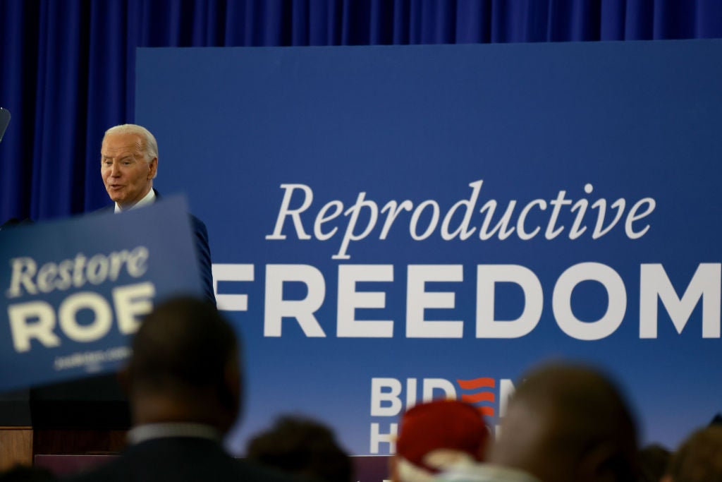 President Joe Biden traveled to Florida on 23 April to campaign against GOP-led abortion restrictions alongside Democrats in the state
