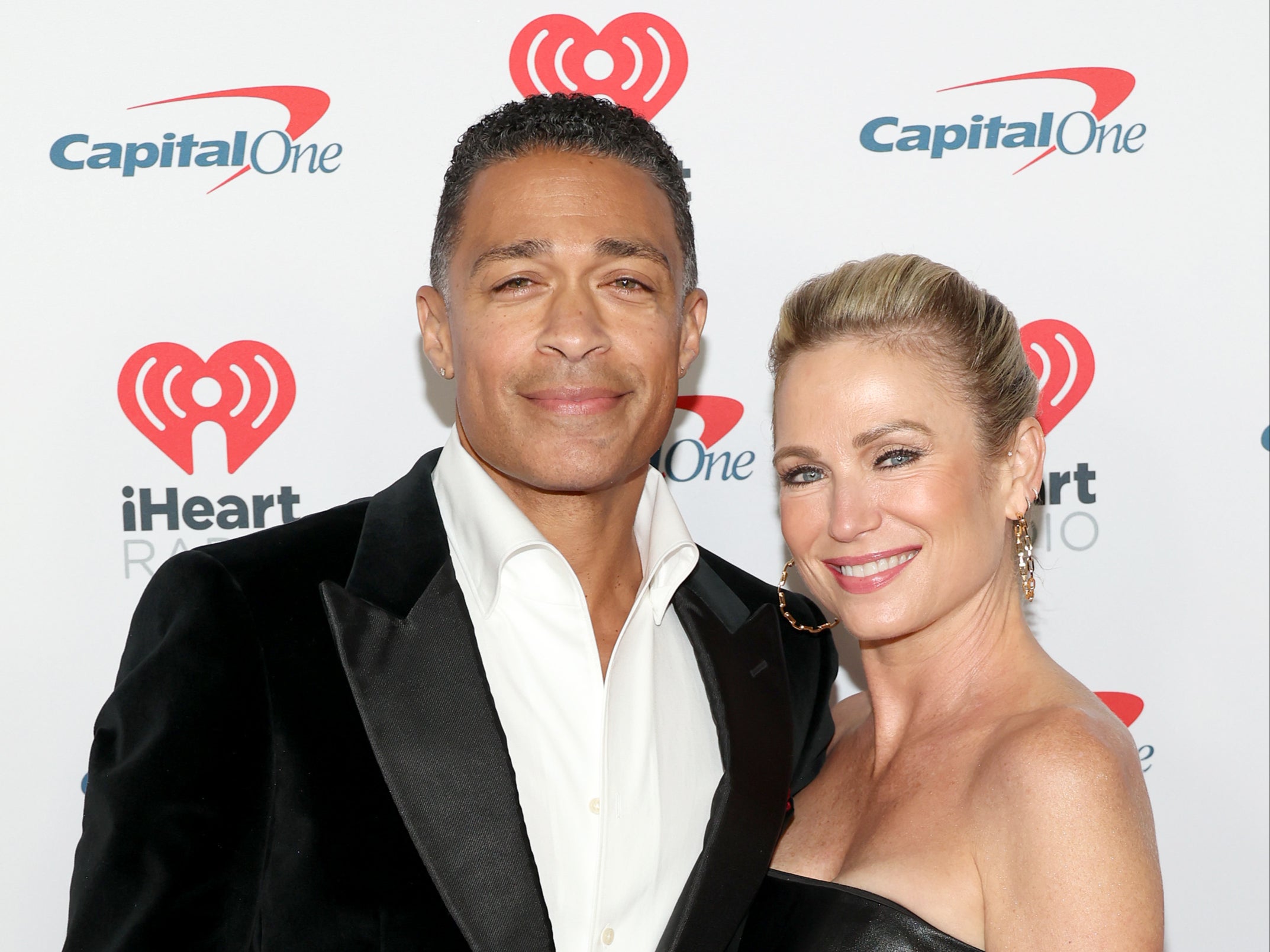 TJ Holmes and Amy Robach recount their recent JetBlue flight to Los Angeles, California