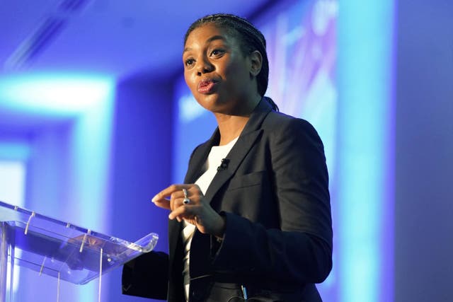 <p>Kemi Badenoch is asking people to submit real-world examples of organisations using incorrect guidance on single-sex spaces (Stefan Rousseau/PA)</p>