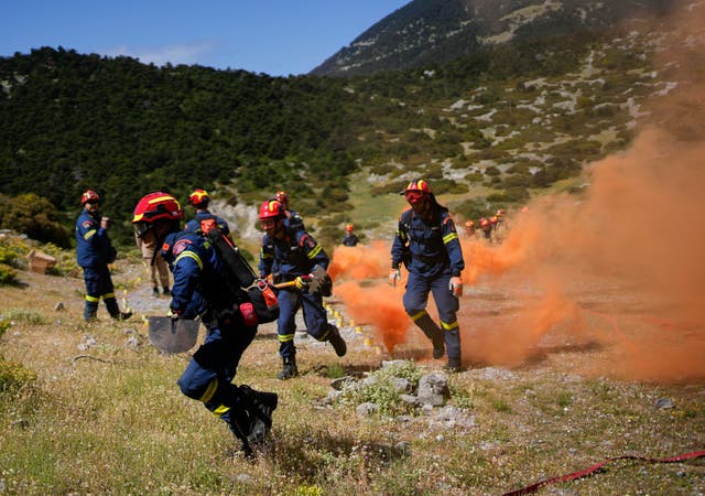 Greece Elite Firefighters