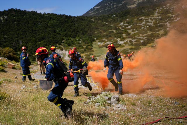 Greece Elite Firefighters