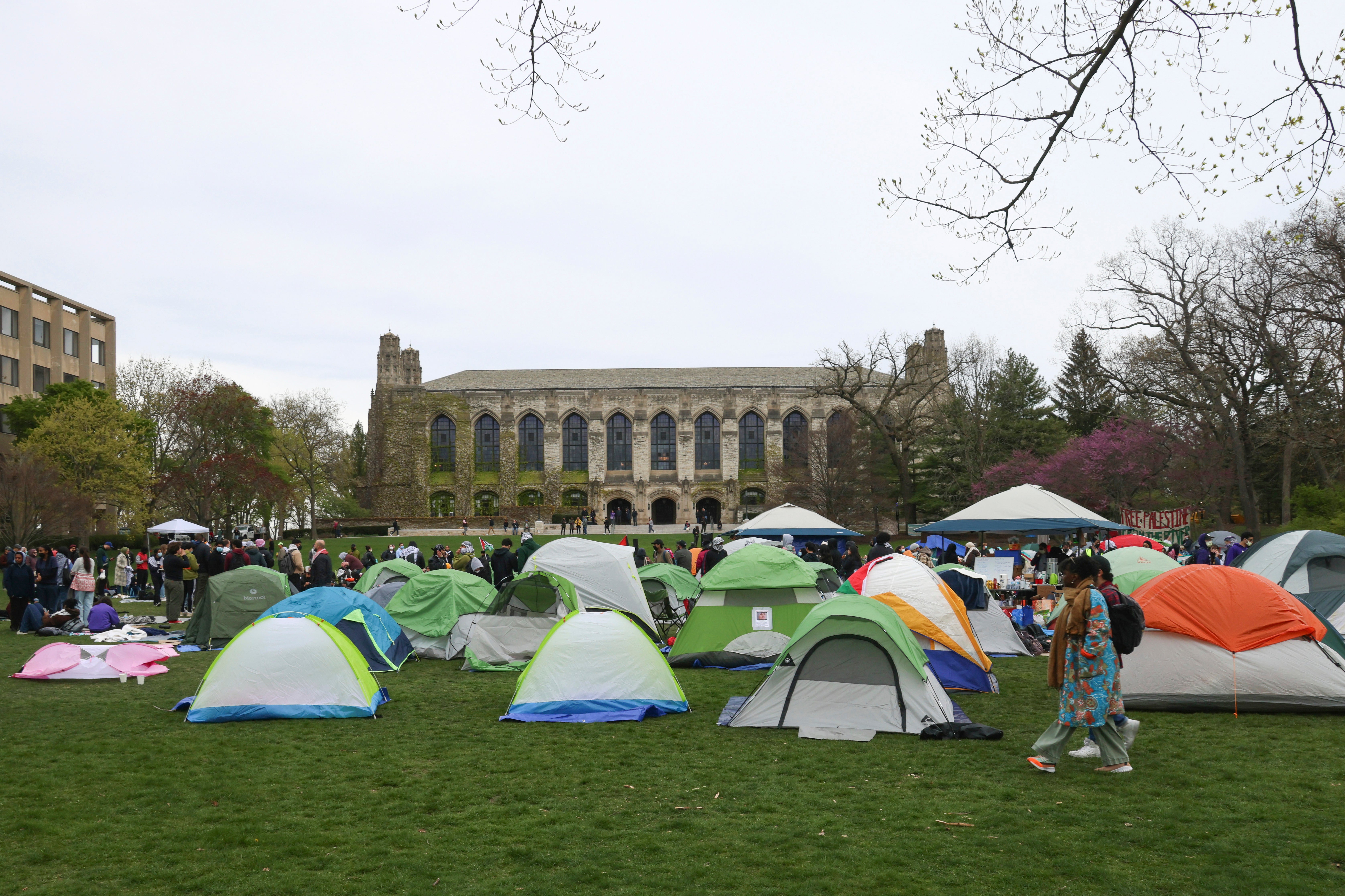 Israel Palestinians Campus Protests