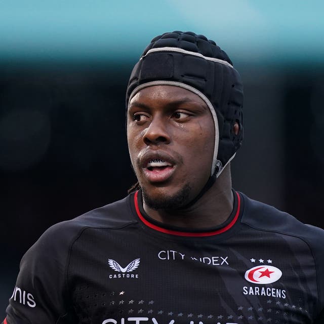 Saracens’ Maro Itoje is free to continue playing with immediate effect (Mike Egerton/PA)