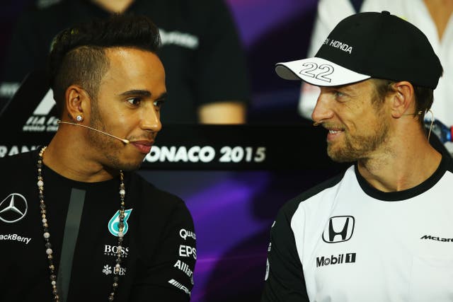 <p>Jenson Button believes the time was right for Lewis Hamilton to take on a new challenge</p>