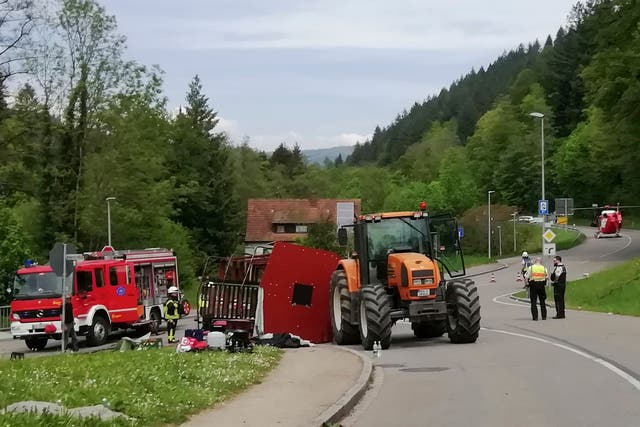 Germany Trailer Accident
