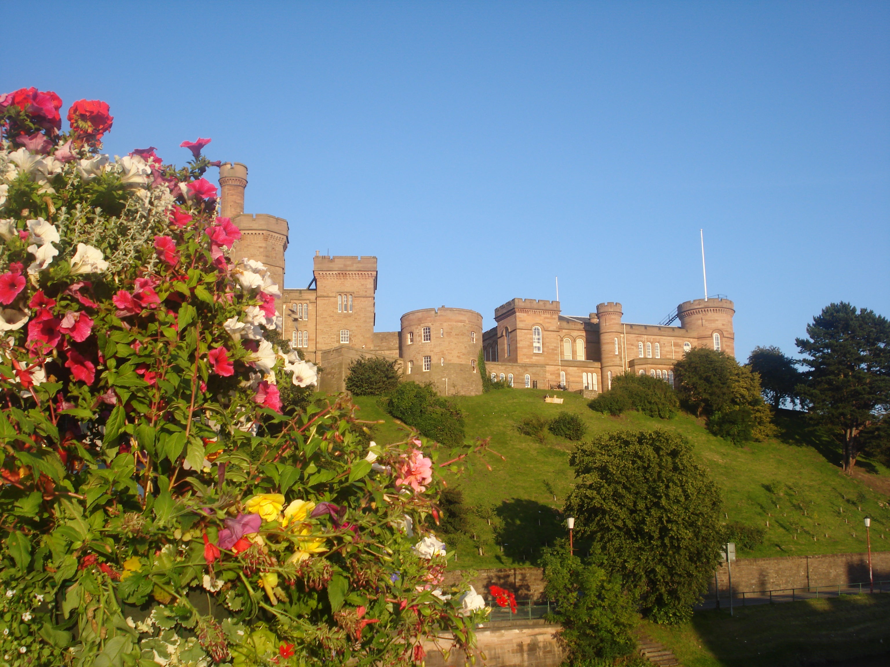 Quick! Inverness Castle during one of the brief patches of clear skies in the least sunny city in Britain