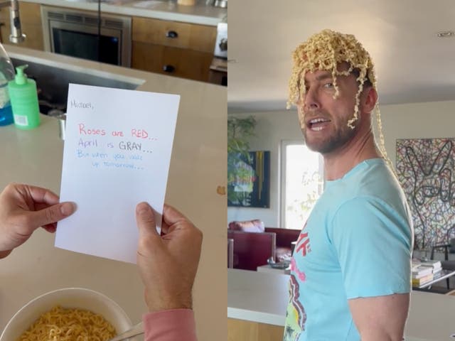 <p>Lance Bass celebrates arrival of May with Justin Timberlake’s infamous meme</p>