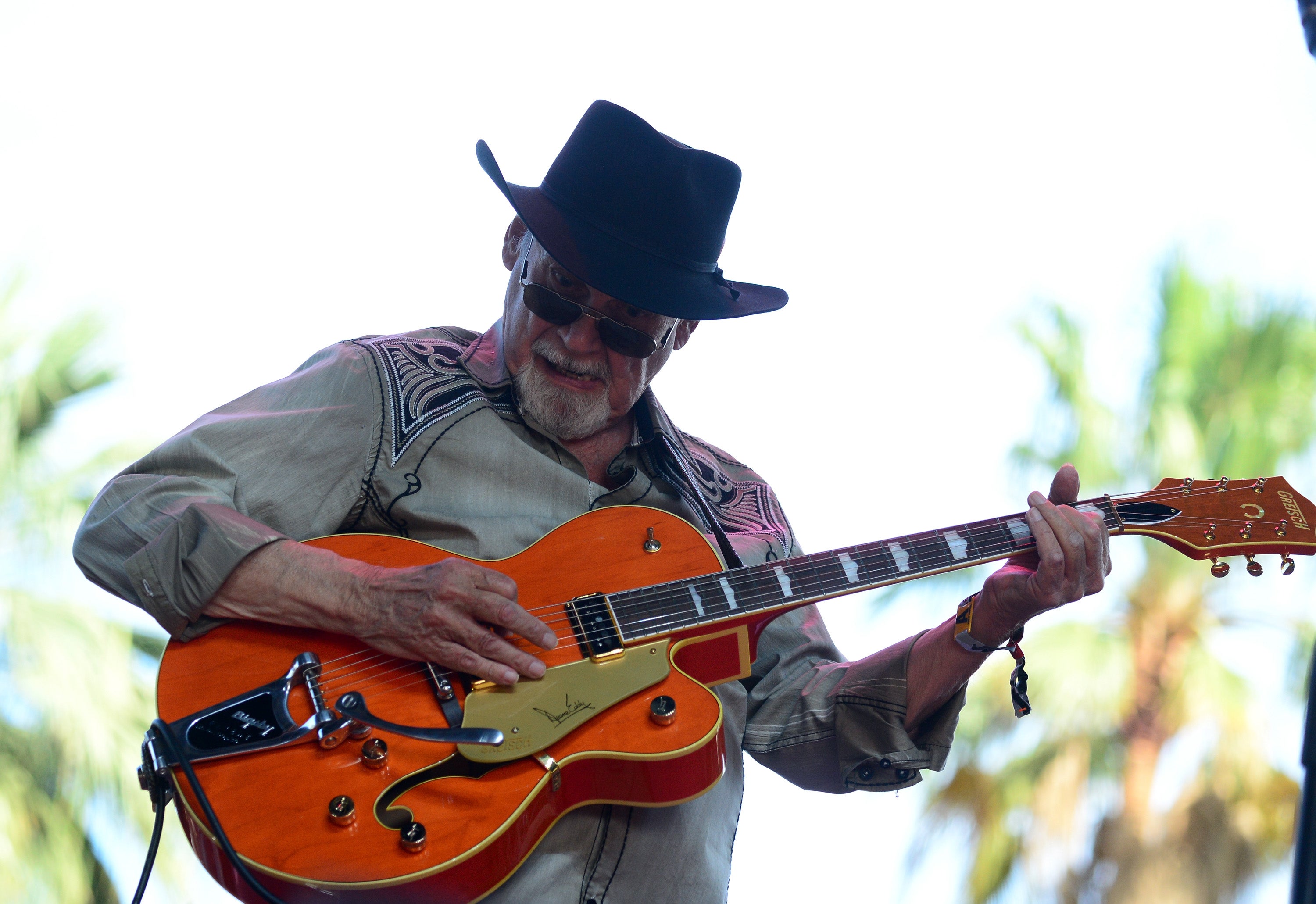 Duane Eddy onstage at the Stagecoach festival in California in 2014