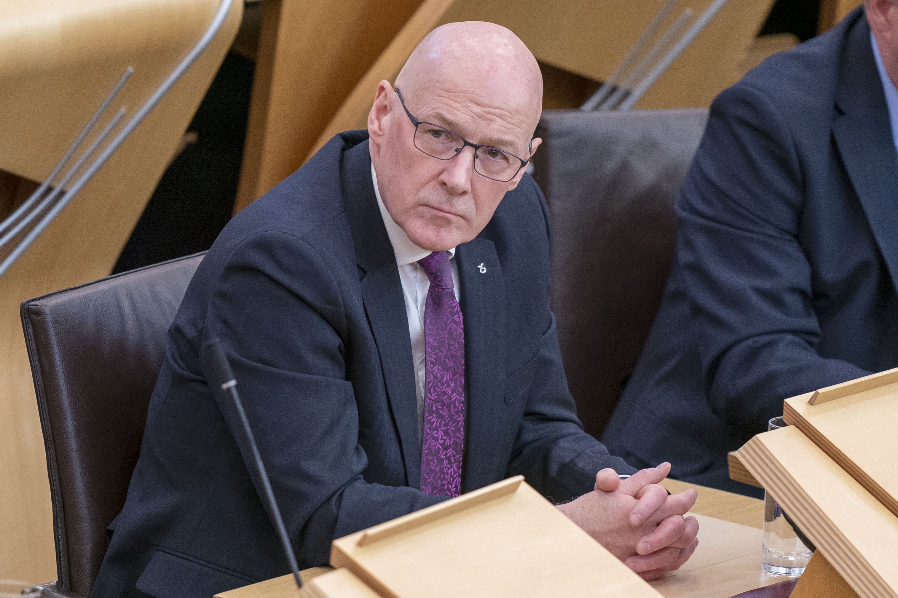 John Swinney MSP will make his statement at 10.30am (PA)