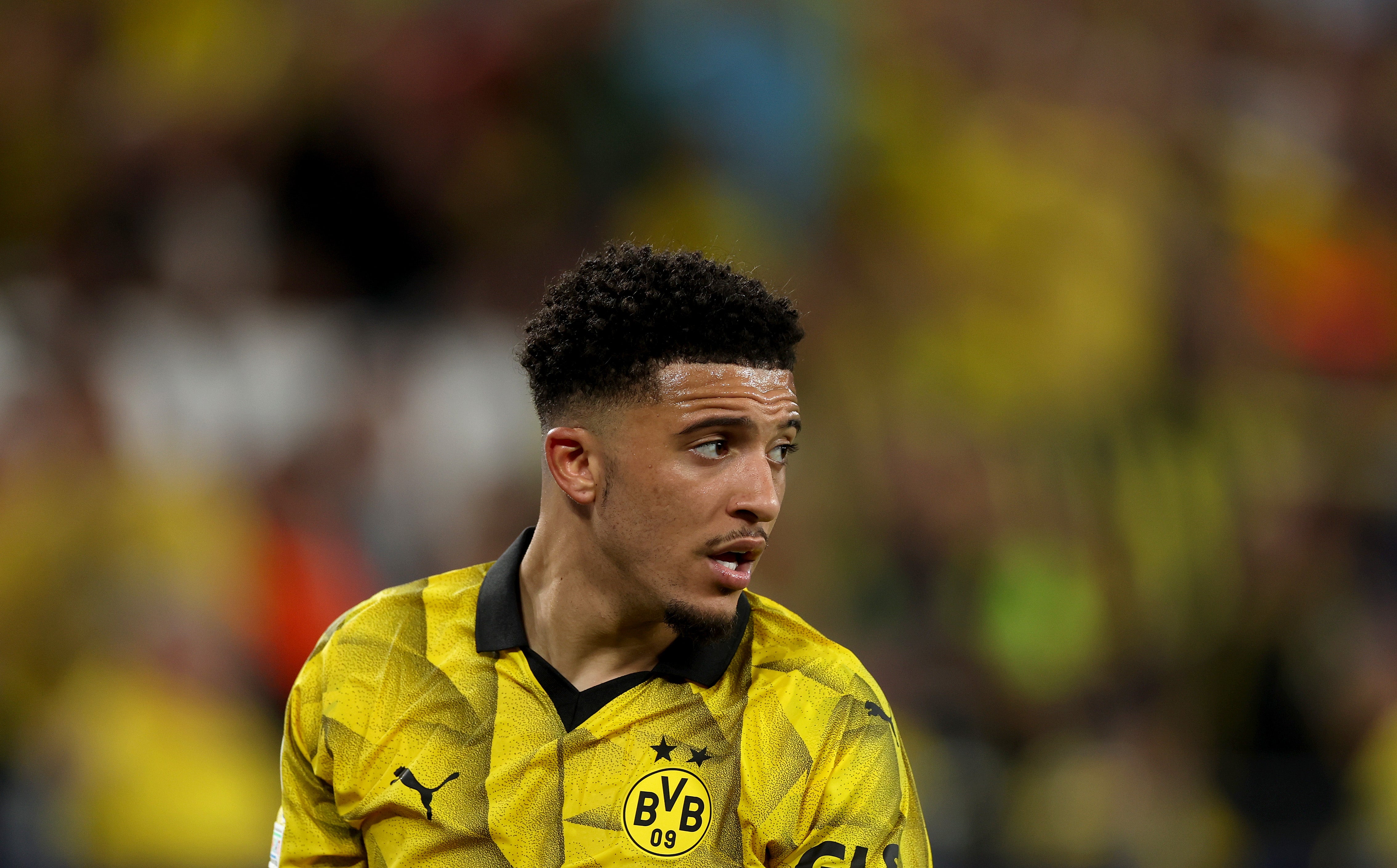 Jadon Sancho delivered one of the best performances of the Champions League knockout stages