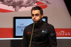 Ronnie O’Sullivan says ‘I haven’t got long’ left in snooker after ‘embarrassing’ defeat