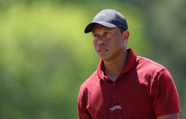 <p>Woods wore his new range at the Masters</p>