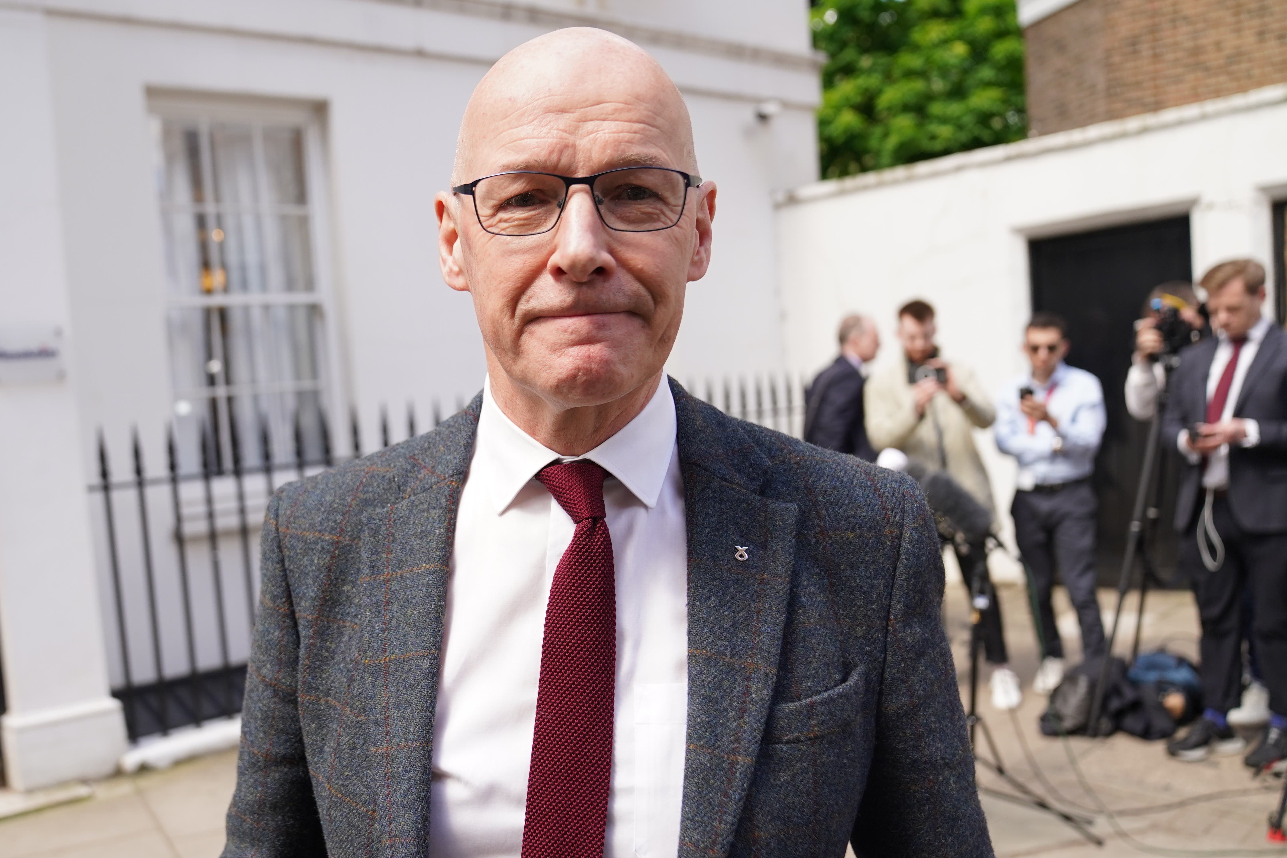 John Swinney has announced he will run to become the next SNP leader and first minister