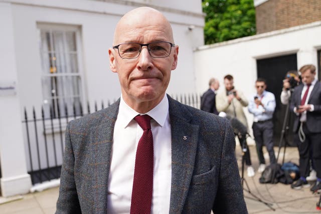 <p>John Swinney has announced he will run to become the next SNP leader and first minister (Stefan Rousseau/PA)</p>