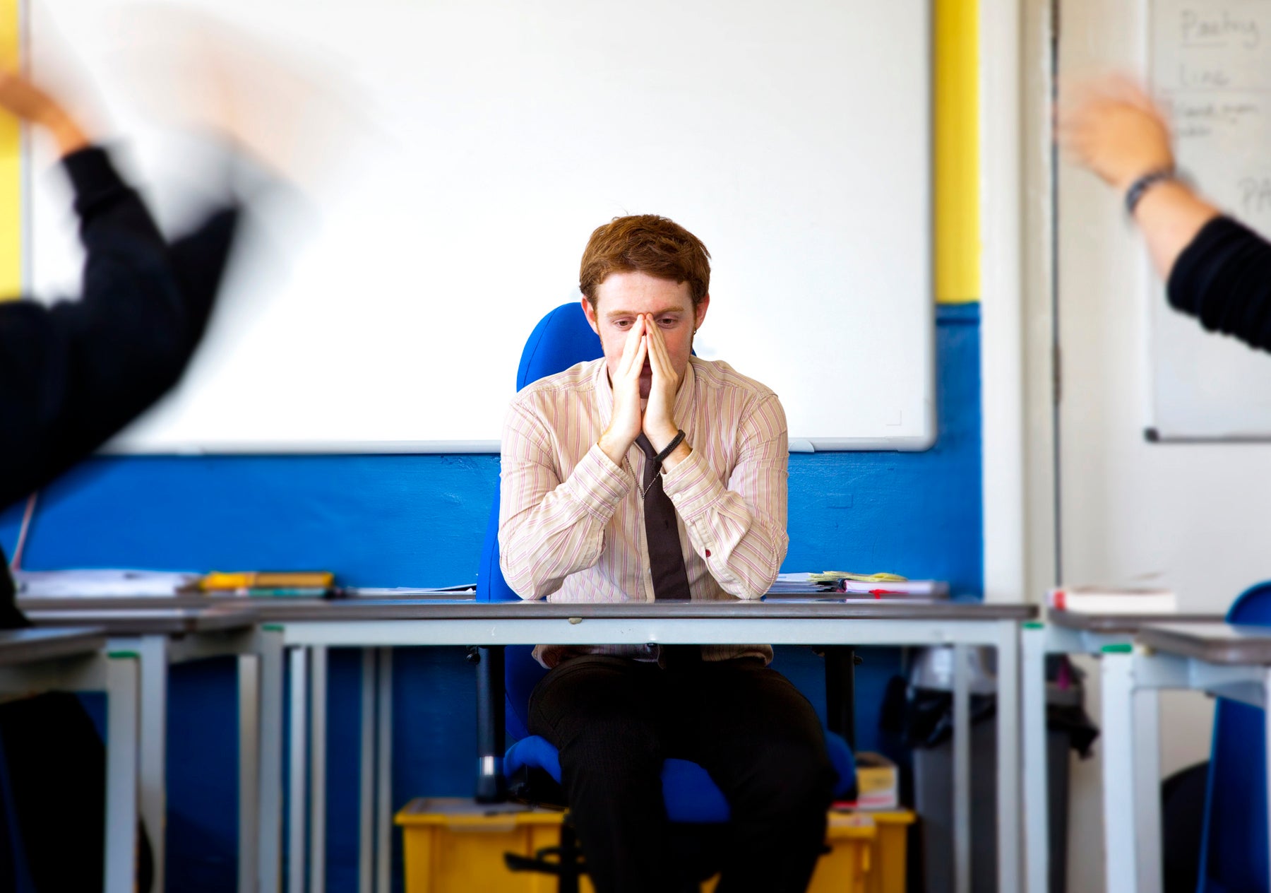 Behaviour and behaviour management are key contributors to mental health issues among teachers