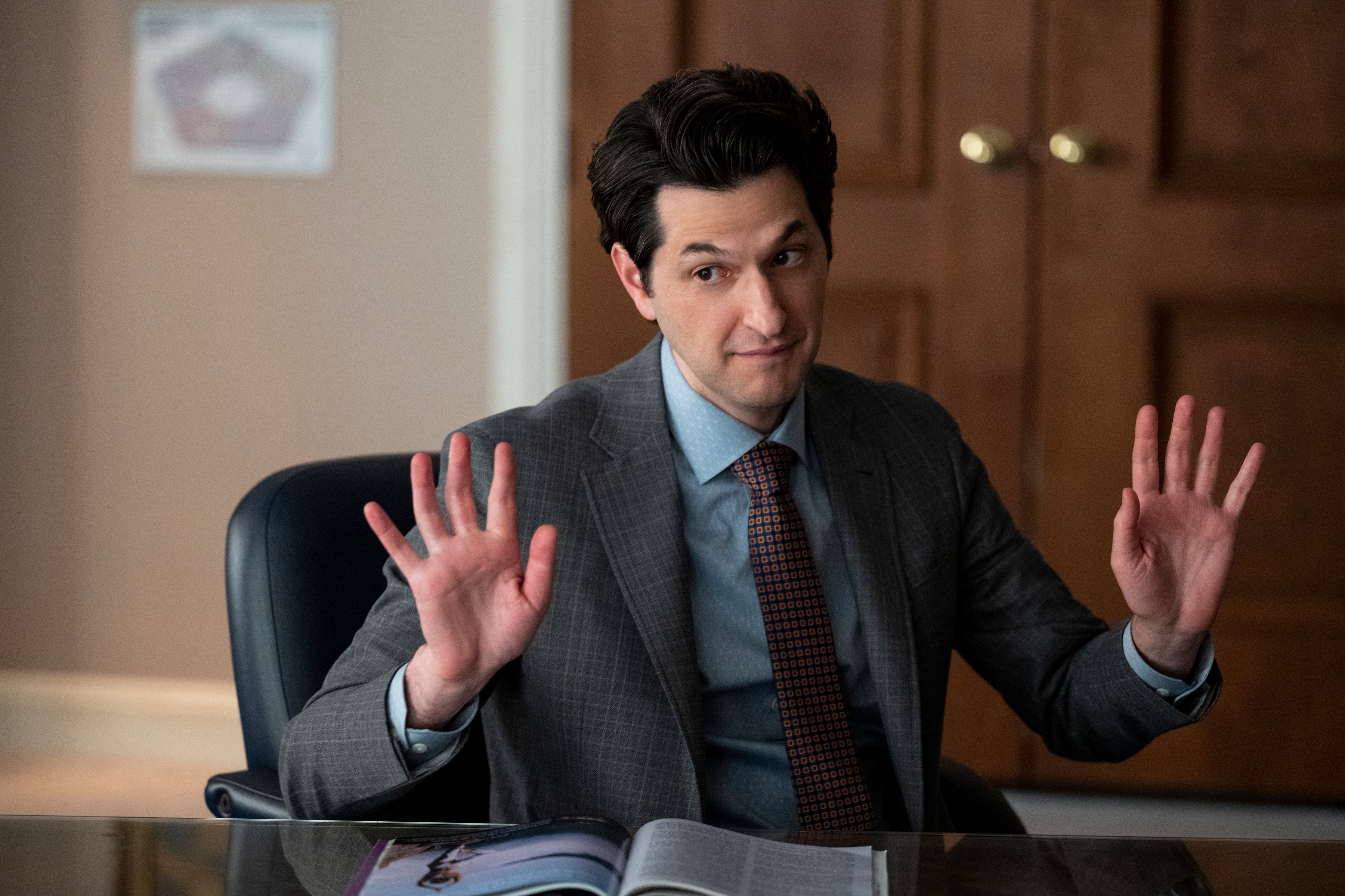 Ben Schwartz as F Tony Scarapiducci in ‘Space Force'