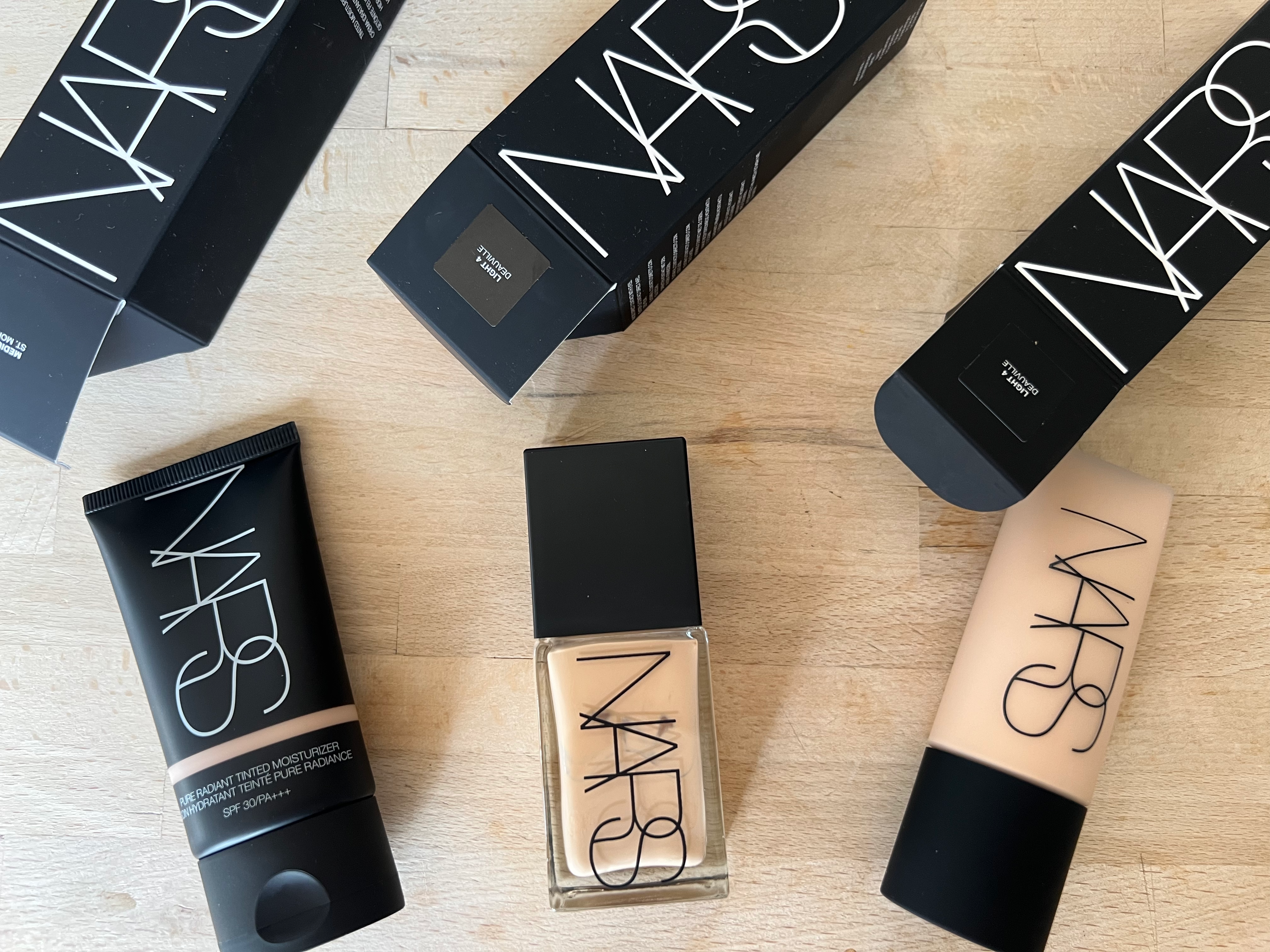A handful of Nars foundations were put to the test
