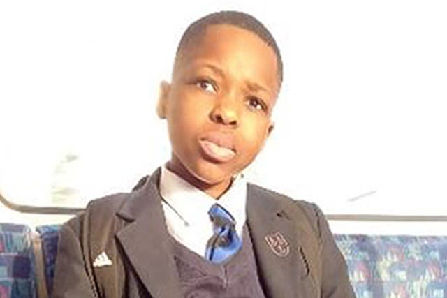 <p>Daniel Anjorin, 14, who was killed on his way to school on Tuesday</p>