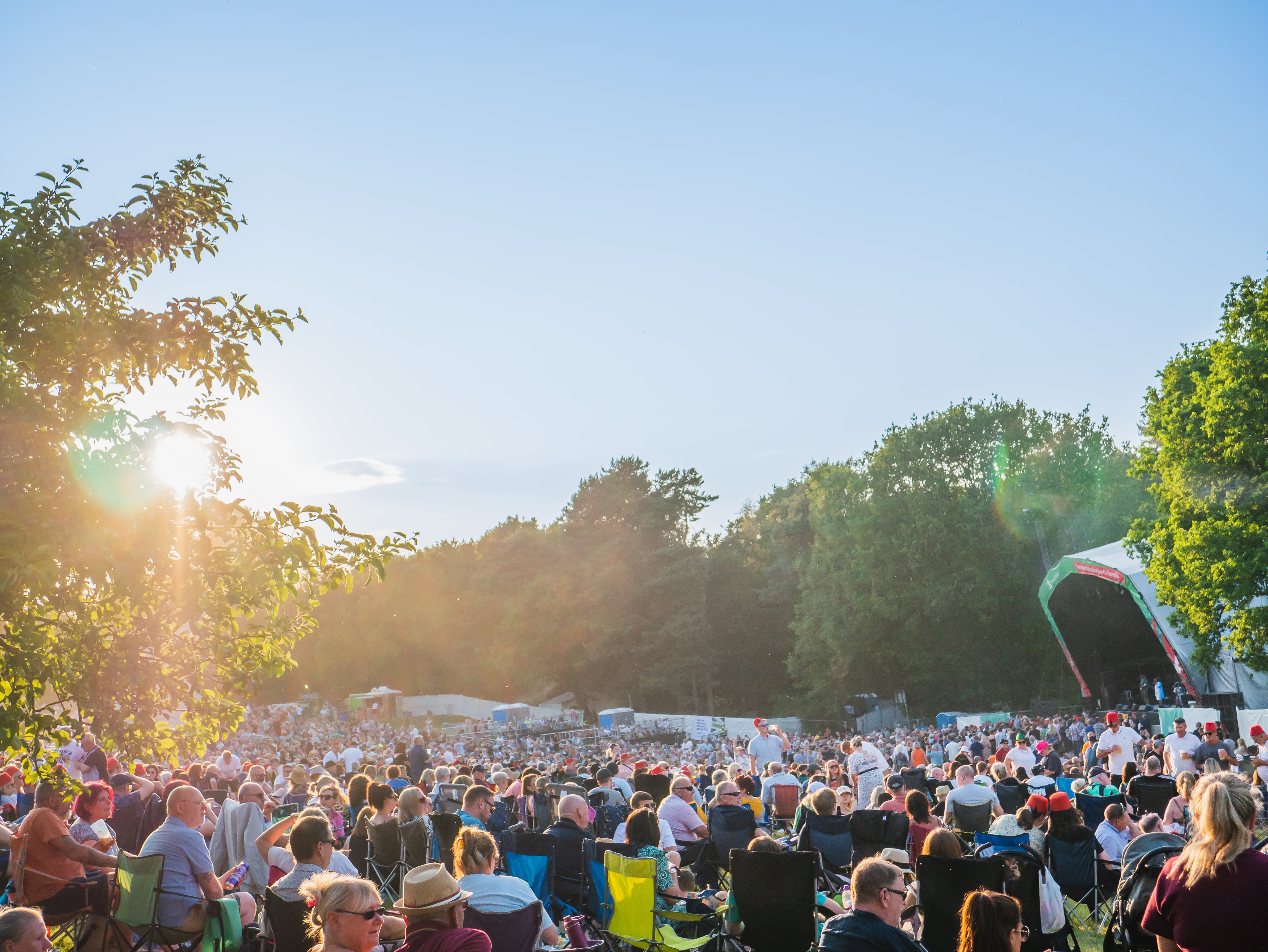 The Delamere Stage at Forest Live