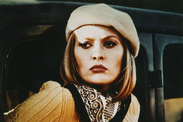<p>Dunaway as Bonnie Parker, the role that made her famous around the world </p>