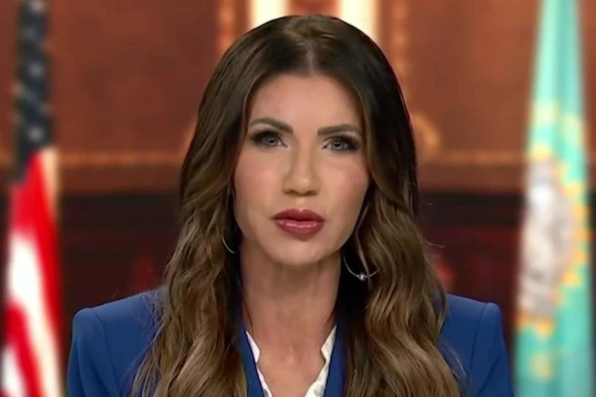 Kirsti Noem blames 'fake news' for outrage over her killing her dog Cricket - Vimarsana News
