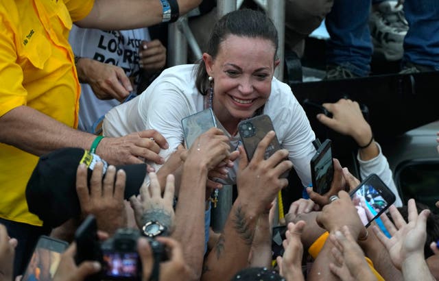 VENEZUELA-ELECCIONES-MACHADO