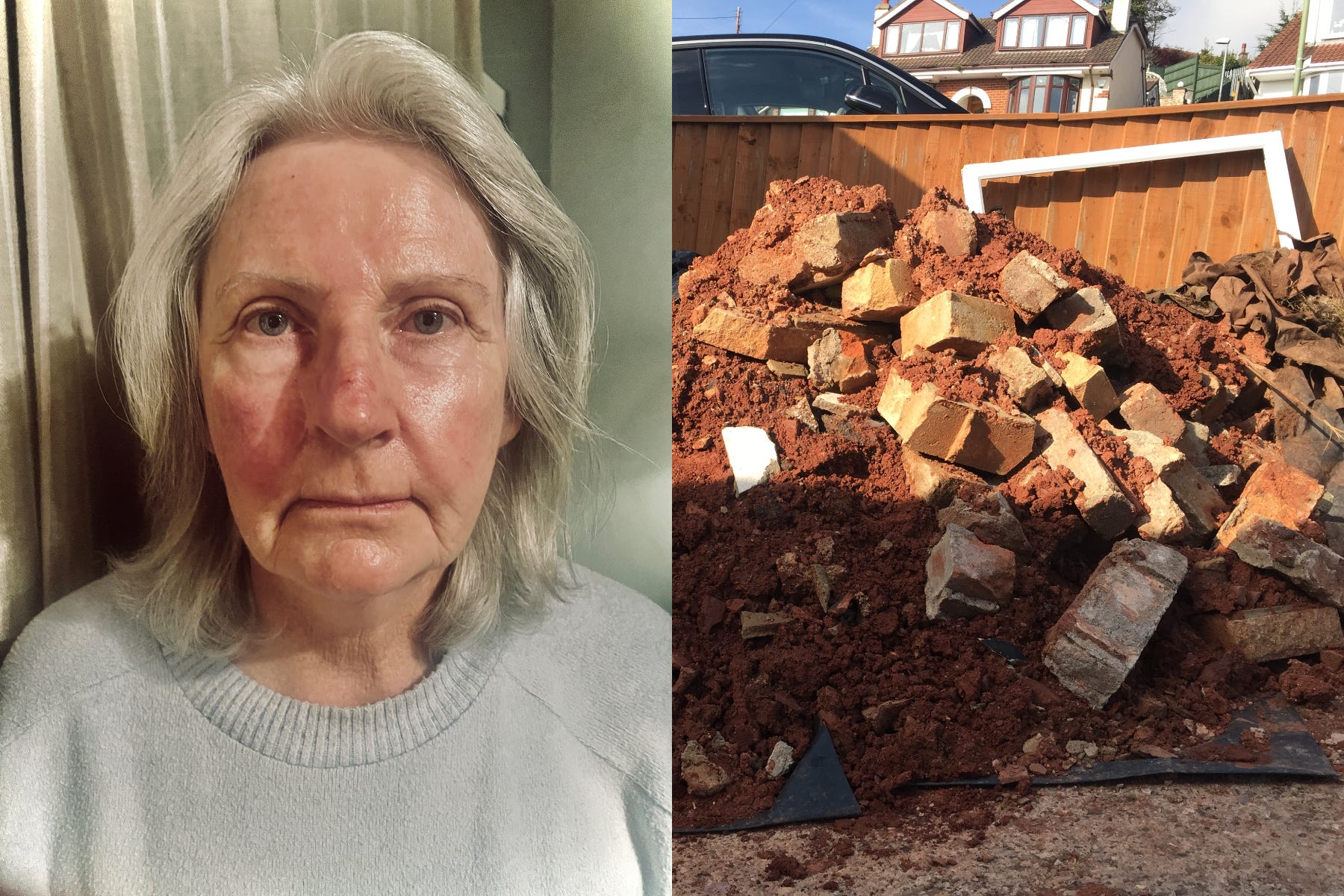 Wendy Craig, 66, says she was was scammed by a cowboy builder (Wendy Craig/PA Real Life)