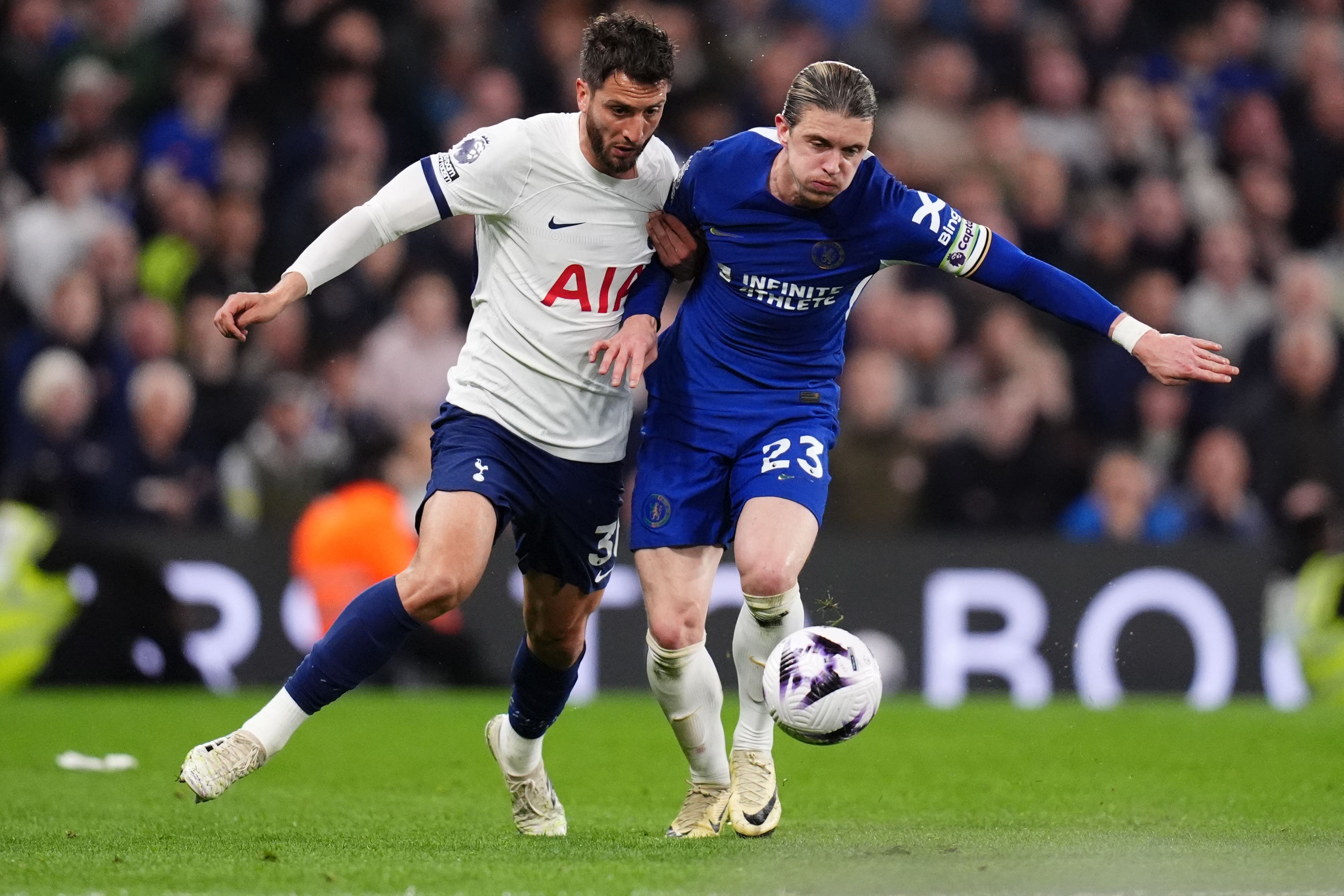 Conor Gallagher impressed in Chelsea’s 2-0 win over Tottenham (John Walton/PA)