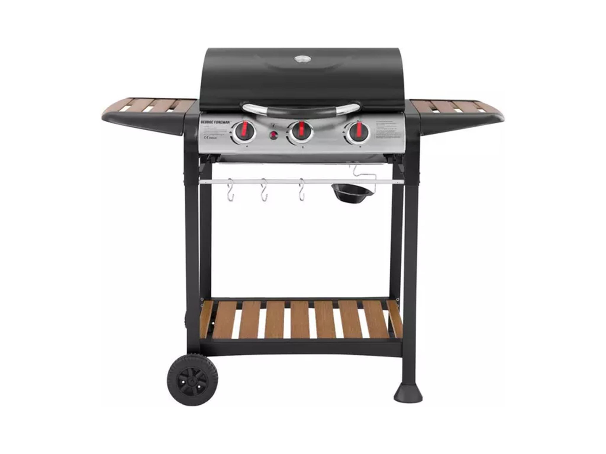 George foreman 3-burner BBQ