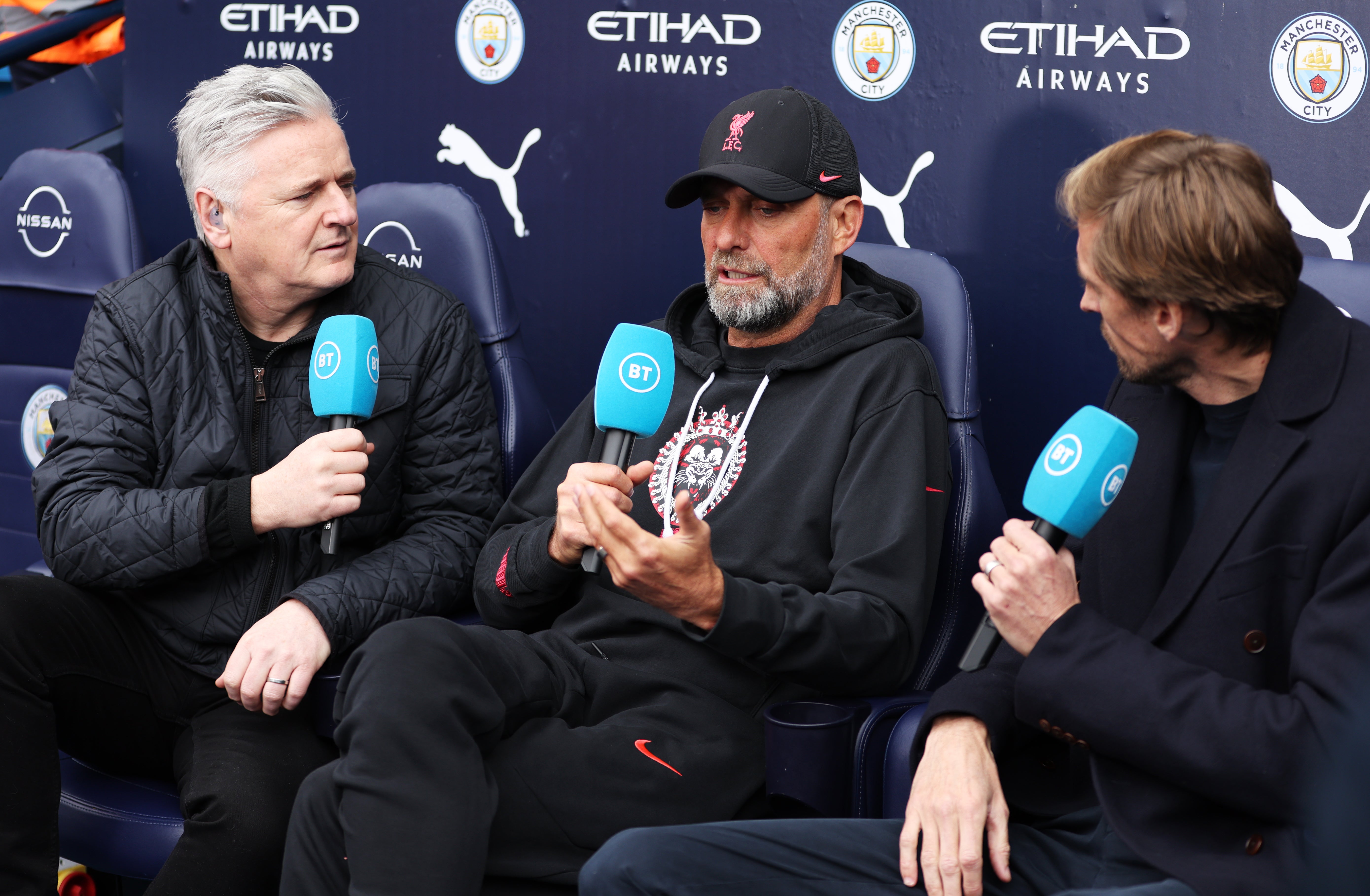 Jurgen Klopp has a long-held gripe with TNT Sports, formerly named BT Sport