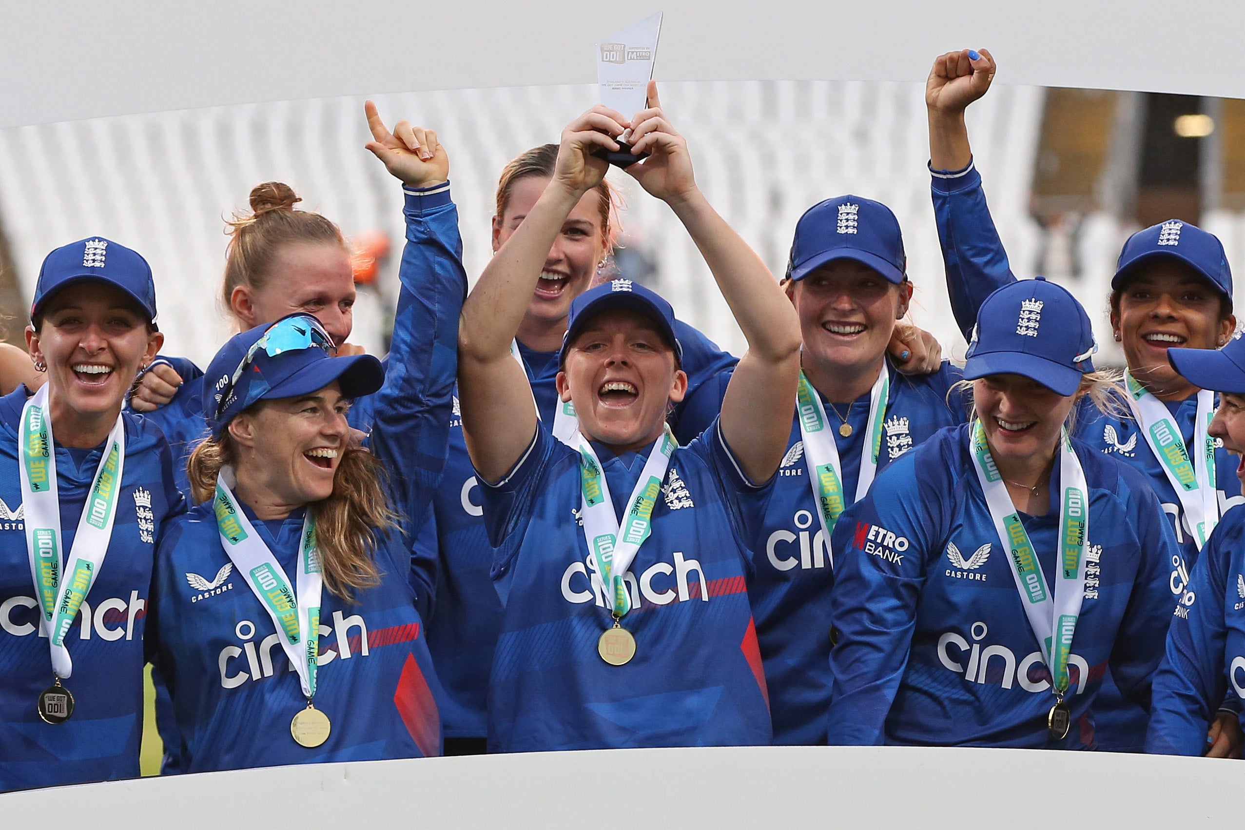England women won the 50-over and T20 series in the Women’s Ashes last summer